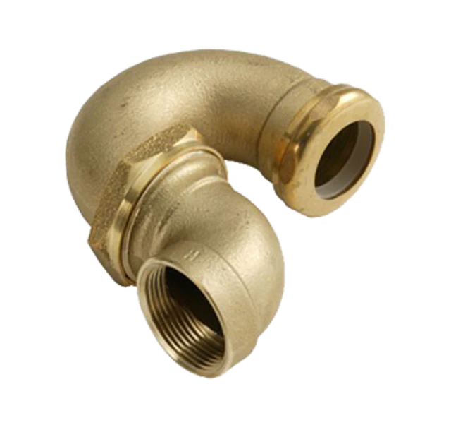 Haws 0005982900 Trap, 1-1/4" low-profile brass