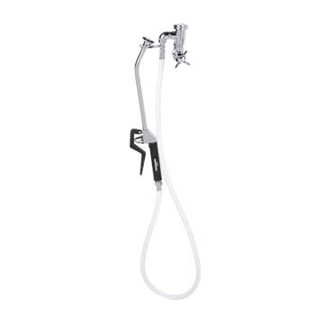 CHG K79-1100-VB Bed Pan Flusher Exposed with Remote Valve & Vacuum Breaker, Available with Loose Key Service Stops