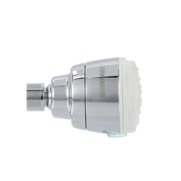CHG SS20-2000 Encore SaniShower 2.0 gpm ABS Plastic Shower Head with SANIGUARD Antimicrobial Product Protection