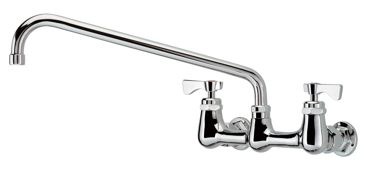 Krowne 14-814L ROYAL SERIES 8" CENTER Wall Faucet WITH 14" SPOUT