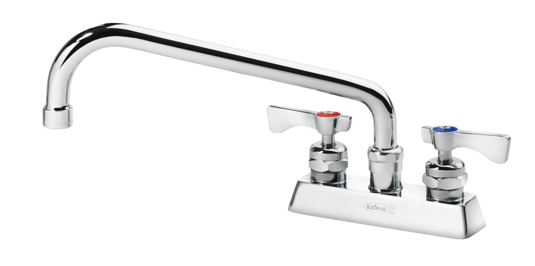 Krowne 15-310L ROYAL SERIES 4" CENTER DECK Faucet WITH 10" SPOUT