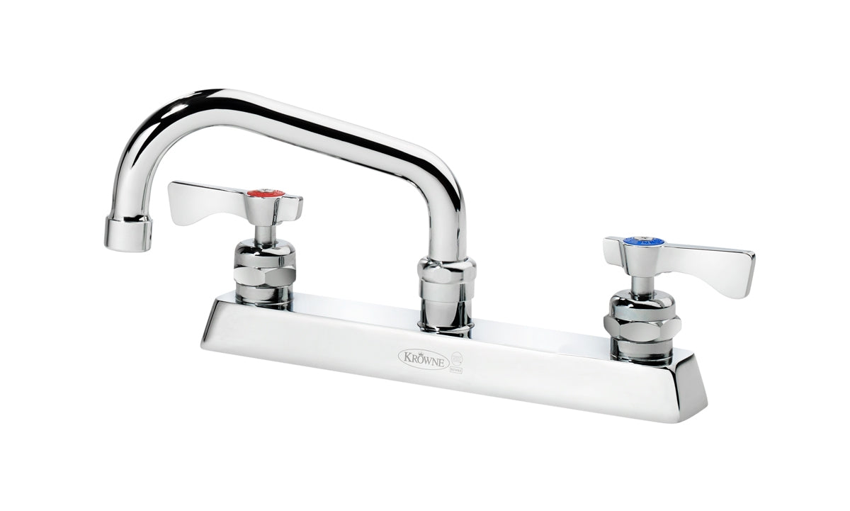 Krowne 15-506L ROYAL SERIES 8" CENTER DECK Faucet WITH 6" SPOUT