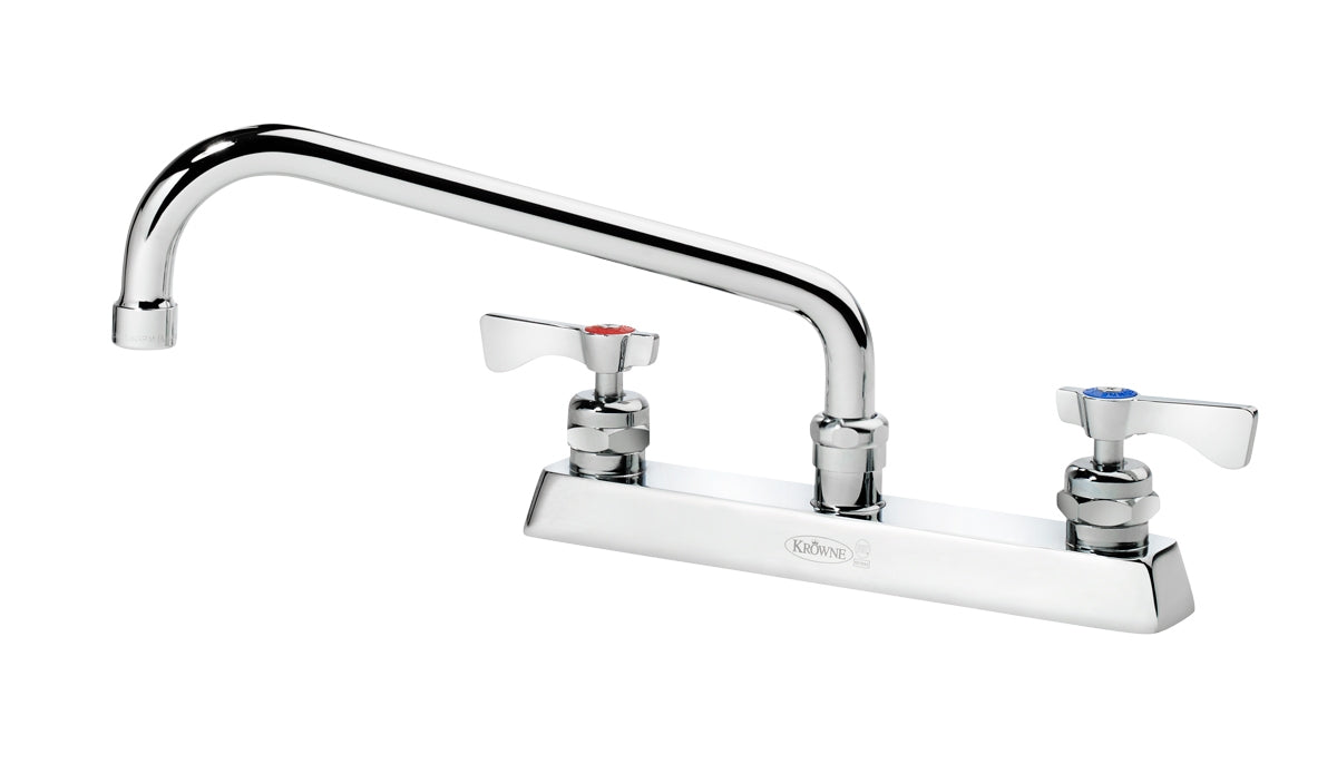 Krowne 15-510L ROYAL SERIES 8" CENTER DECK Faucet WITH 10" SPOUT