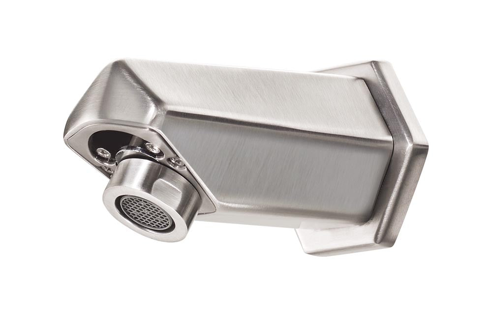 Krowne 16-675 Krowne 16-675. Diamond Series Single Hole Wall Mount Sensor Faucet, Battery Operated, Mechanical Mixing Valve, 2.20 GPM Aerator.