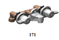 Union Brass 171 Ledgeback Lav L/Pop-Up