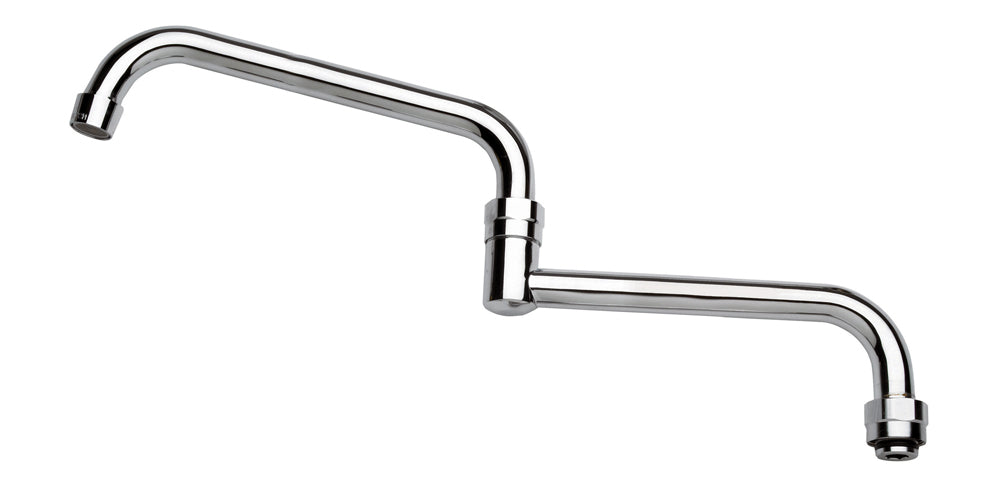 Krowne 19-226L SILVER SERIES 18" Double JOINTED SPOUT