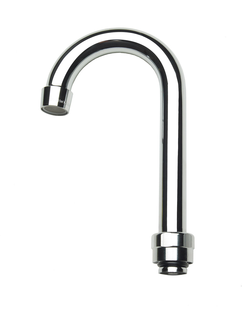 Krowne 19-227L SILVER SERIES SMALL GOOSENECK SPOUT 3-1/2" WIDE