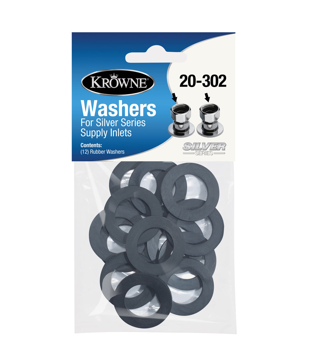 Krowne 20-302. Silver Series Replacement Washer Set.