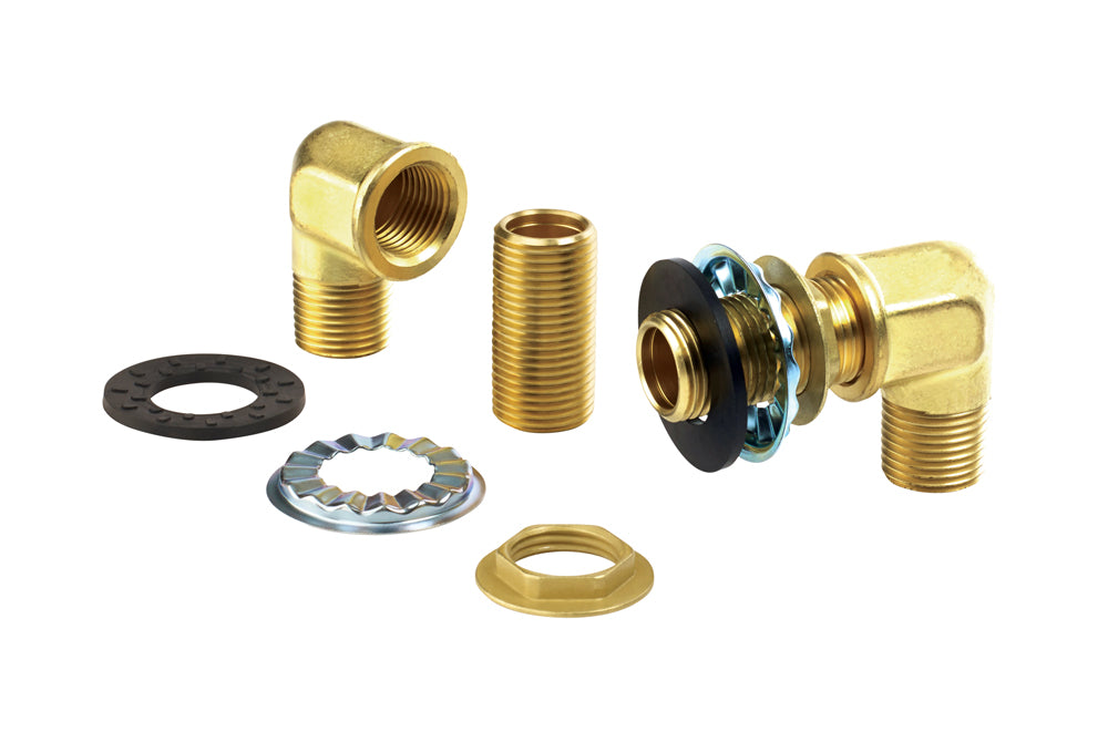 Krowne 21-190L. Royal Series Wall Mounting Kit for Wall Mount Faucets & Pre-rinse Units.