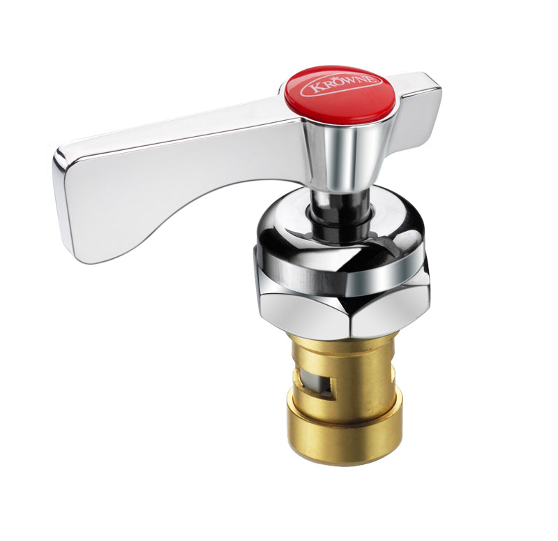 Krowne 21-309L. ROYAL SERIES HOT REPLACEMENT Valve ASSEMBLY;INCLUDES REPL. HandLE, COLOR INDICATOR CAP AND SCREW.