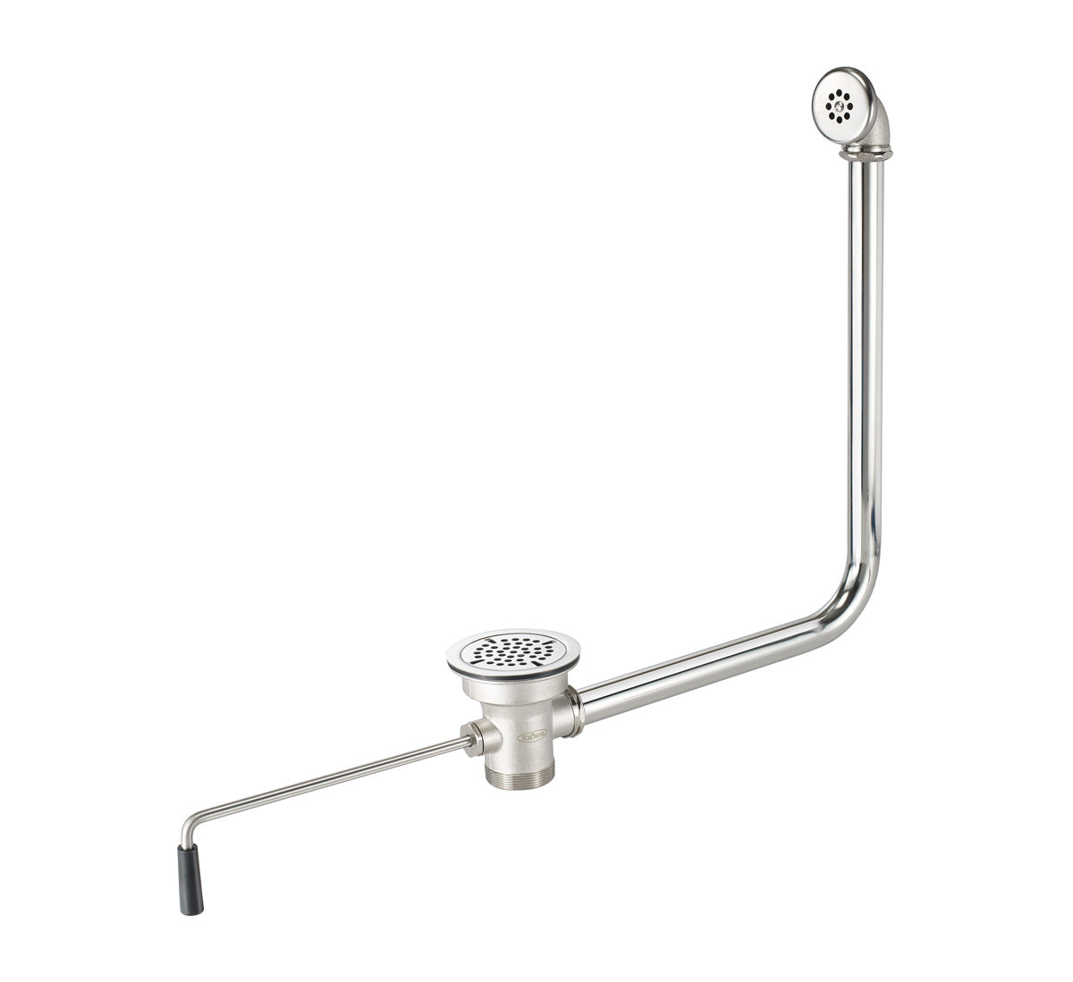 Krowne 22-507. 3-1/2" TWIST WASTE Drain (22-204), WITH OVERFLOW Head (22-500), AND OVERFLOW ELBOW (22-501).