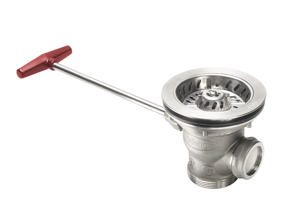 Krowne 22-850 ROTARY WASTE Drain, STAINLESS STEEL