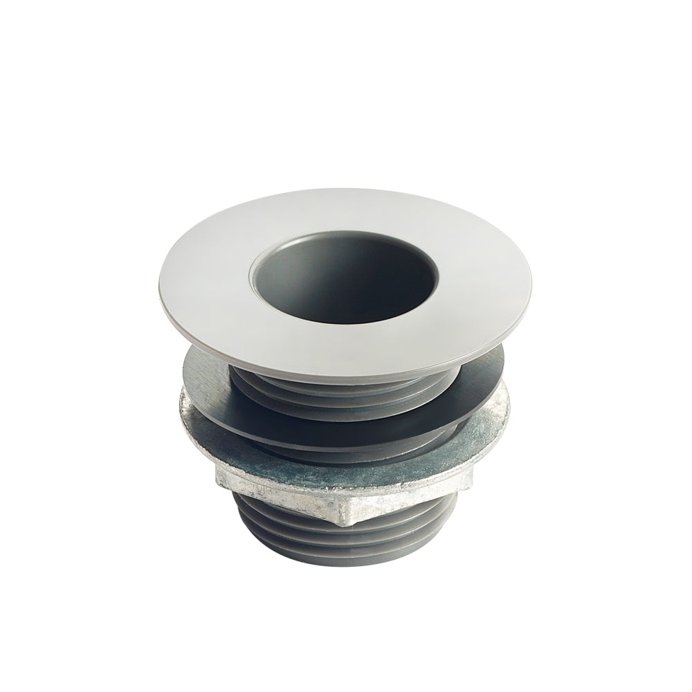 Krowne 23-111 Drain- 1" NICKEL PLATED X 1 1/2" LONG W/LOCKNUT & WASHER