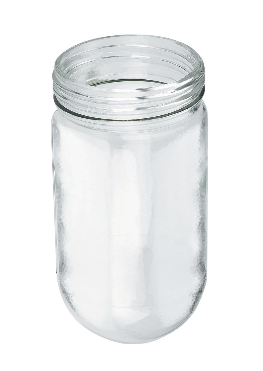 Krowne 25-102 PLAIN, TEMPERED GLASS GLOBE