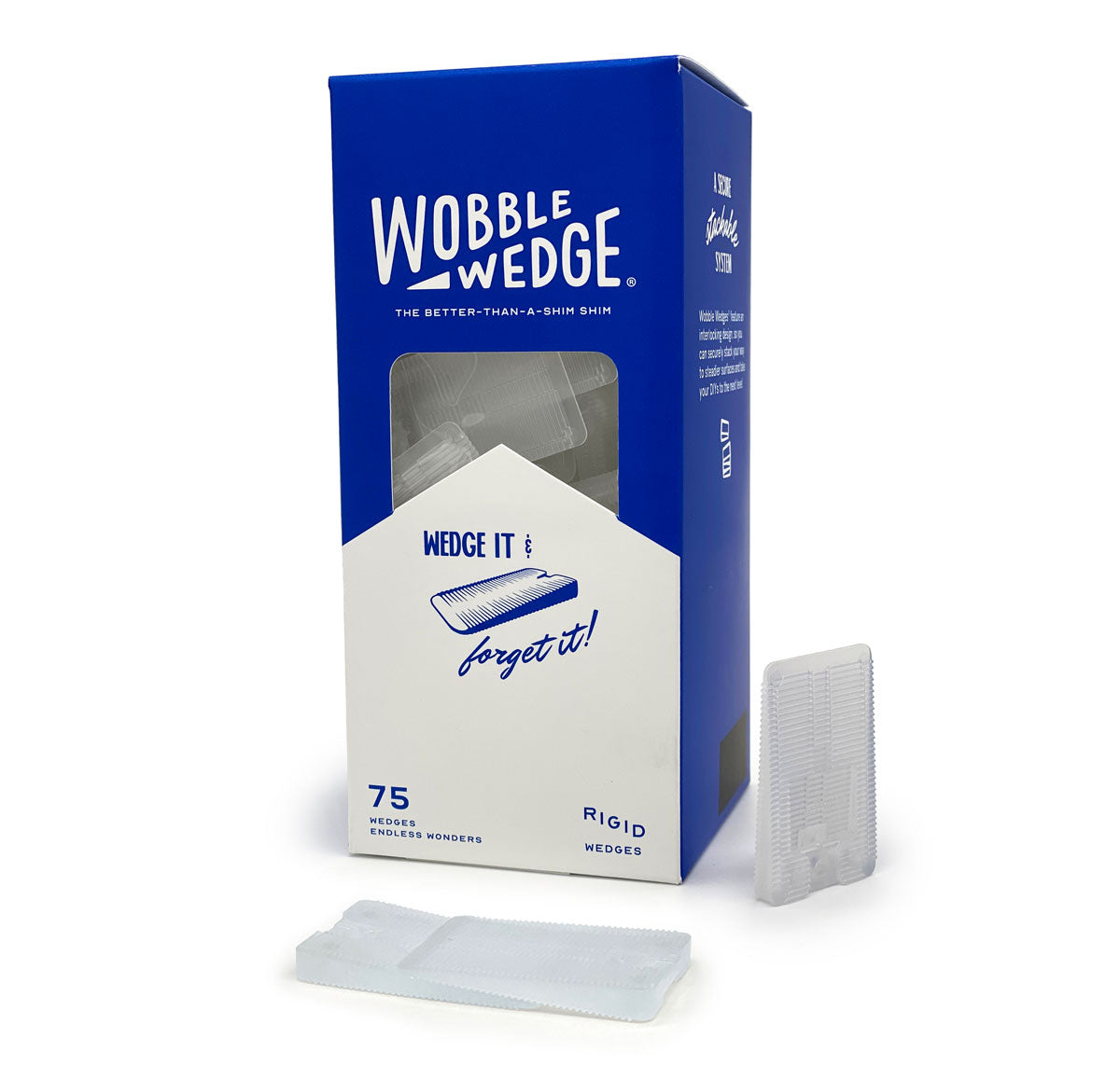 Krowne 29-160 Krowne 29-160. 75-PACK HARD CLEAR WOBBLE WEDGES.