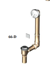 Union Brass 66-D Direct Drain Trip Lever Pop-Up