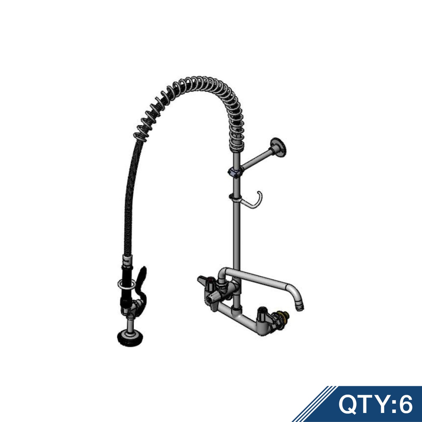T&S Brass 5PR-8WLZ12-PQ6