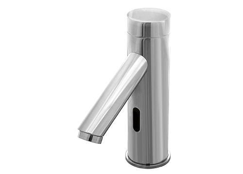 Hydrotek HE-7000E-LR Battery Lavatory Faucet, with ENDURATEK??, Above-Deck, Non-mixing