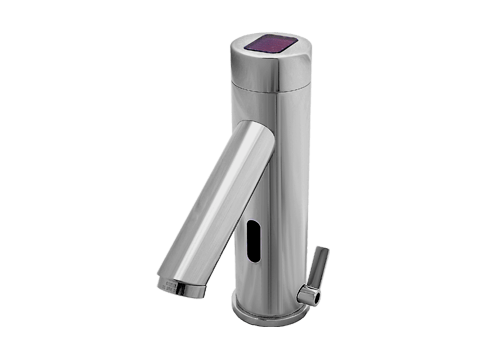 Hydrotek HB-7000SLEM-LR Solar Lavatory Faucet, Above-Deck, Mixing & Manual On/Off