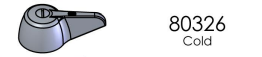 Union Brass 80326 (1326C) Handle Assembly - Cold