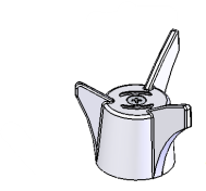 Union Brass 80331 (1346H) Handle Assembly - Hot