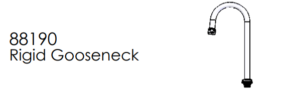 Union Brass 88190 Rgd Goosnk Assy - Kit, W/Aer