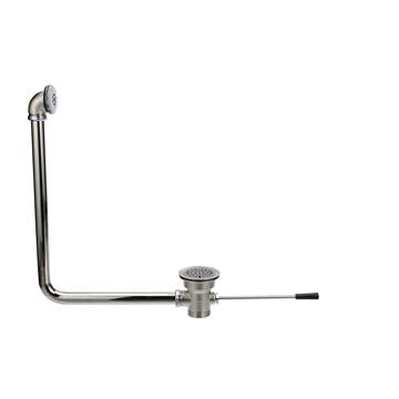CHG D10-4591-Z Encore Lever Handle Drain for 3" Sink Opening with Overflow Assembly and 1-1/2" Outlet, Retail Packaging