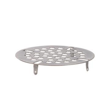 CHG D10-X014-Z Encore 3-1/2" Stainless Steel Flat Strainer, Retail Packaging