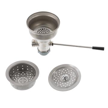 CHG D23-4151 Encore Lever Handle Box Pattern Drain 6-1/2" Sink Opening with 1-1/2" Sink Outlet