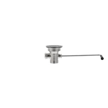 CHG D55-7510-Z Top-Line Twist Handle Drain, 3-1/2" Sink Opening, 2" Outlet Retail Packaging