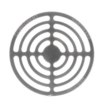 CHG DSS-Y007-Z Encore DrainMaster/Quik-Flo Rotary Drain Stainless Steel Flat Strainer, Retail Packaging