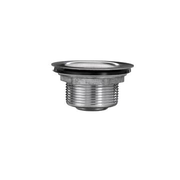 CHG E18-1822 Encore Duo Mini Basket Drain, Less Stopper, 1-7/8" Sink Opening, 2-7/8" Face Flange, S/S, Includes: Locknut & Washer, 1-1/2" NPT, NSF