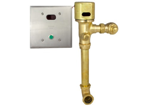 Hydrotek H8D2T-05-DC Hardwired 0.5 GPF Urinal, 1" Stop and 1-1/4" Top Spud, w/ DC Backup