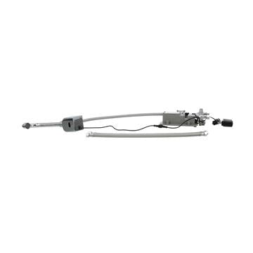 CHG KE18-1100-SB1 Intelli-Flo EZ Electronic Wall Mount Faucet AC Power 3-1/2" Gooseneck Spout with Manual Mixing Valve and 1.5 gpm Laminar Flow Vandal Resistant
