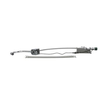 CHG KE19-1002-SB1 Intelli-Flo EZ Electronic Wall Mount Faucet 6-1/2" Gooseneck Spout with Thermostatic Mixing Valve and 1.5 gpm Laminar Flow Vandal Resistant