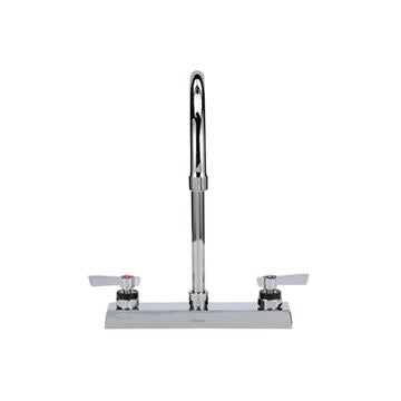 CHG KL41-8001-SE1 Encore 8" OC Deck Mount Faucet with 8-1/2" Swivel Gooseneck Spout