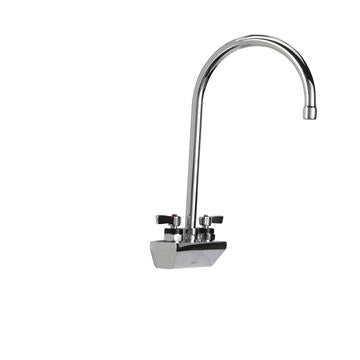 CHG KL45-4001-SE1 Encore 4" OC Wall Mount Faucet with 8-1/2" Swivel Gooseneck Spout