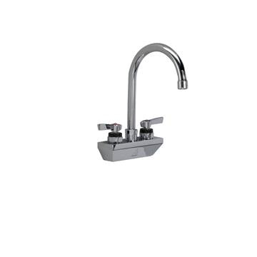 CHG KL45-4002-RE1 Encore 4" OC Wall Mount Faucet with 6" Rigid Gooseneck Spout