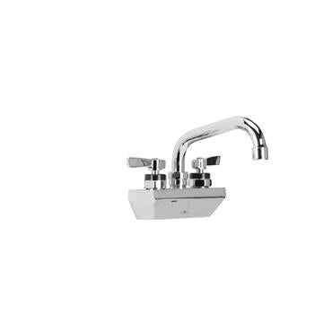 CHG KL45-4106-SE1Z Encore 4" OC Wall Mount Faucet Ceramic Valves with 6" Swivel Spout, Retail Packaging
