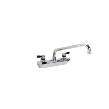 CHG KL45-8012-MK Encore 8" OC Wall Mount Faucet with 12" Swivel Spout and Faucet Mounting Kit
