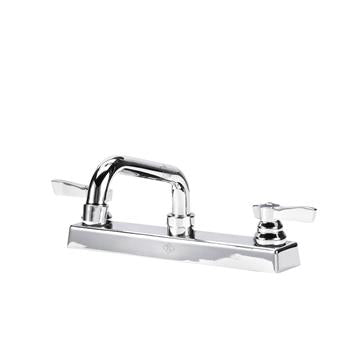 CHG TLL11-8108-SE1Z Top-Line 8" OC Deck Mount Faucet Ceramic Valves with 8" Swivel Spout