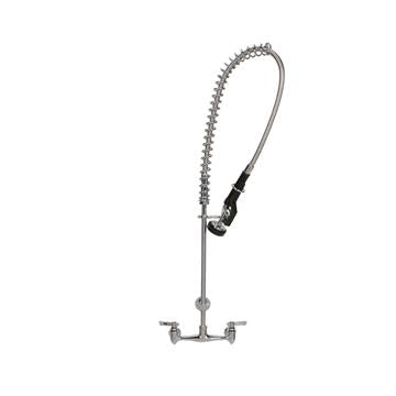 CHG TLL13-1100-AF1Z Top-Line 8" OC Wall Mount Pre-rinse Assembly with 6" Add-on Faucet