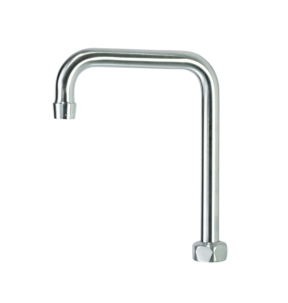 Krowne DX-431 Krowne DX-431. Diamond Series 6" Wide Double Bend Spout. Solid chrome plated brass base with ultra-polish satin.