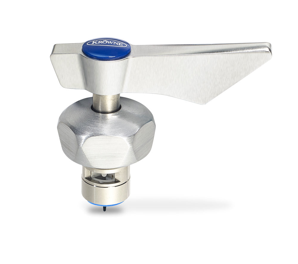 Krowne DX-708 Krowne DX-708. Diamond Series Cold 1/4 Turn High Performance Ceramic Cartridge Valve. Solid chrome plated brass base with ultra-polish satin. Stainless Steel construction.