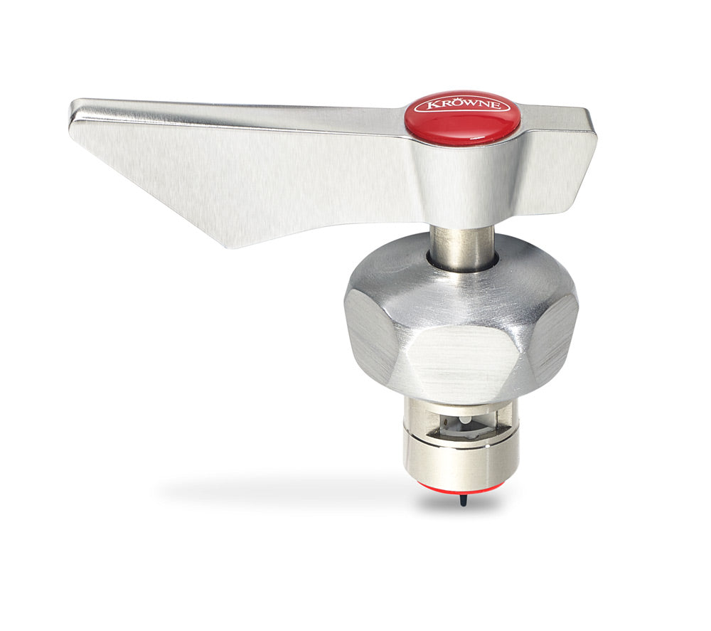 Krowne DX-709 Krowne DX-709. Diamond Series Hot 1/4 Turn High Performance Ceramic Cartridge Valve. Solid chrome plated brass base with ultra-polish satin. Stainless Steel construction.