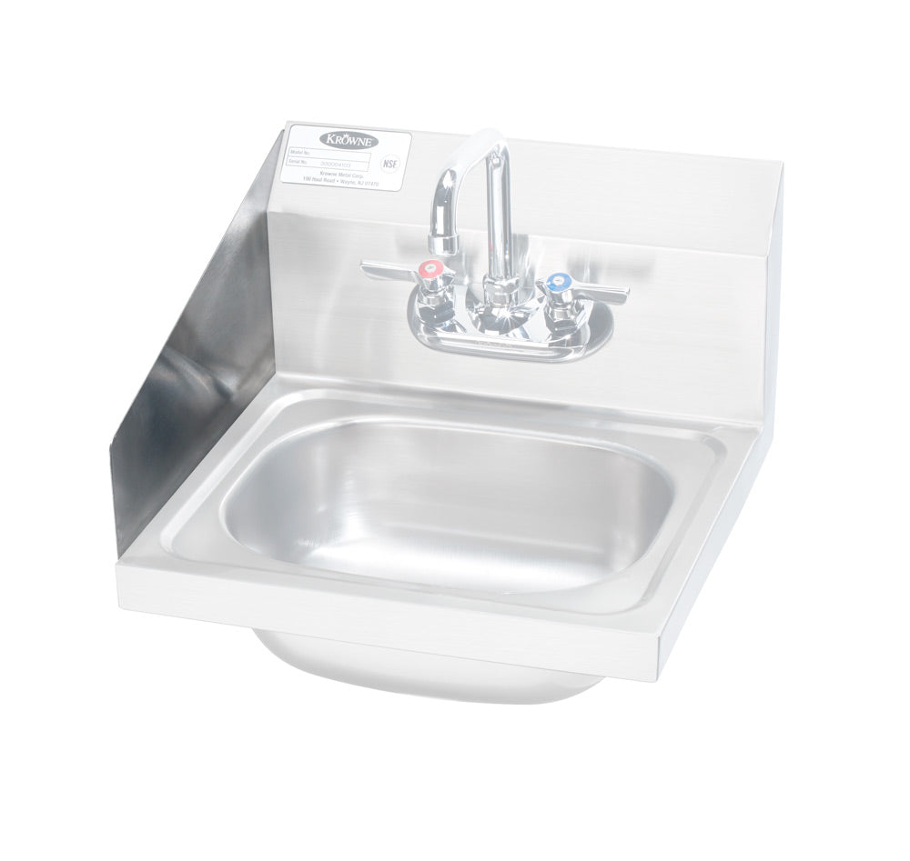 Krowne FG-L2 Krowne FG-L2. Factory Installed Side Splashes. 15" FTB, Left Side.