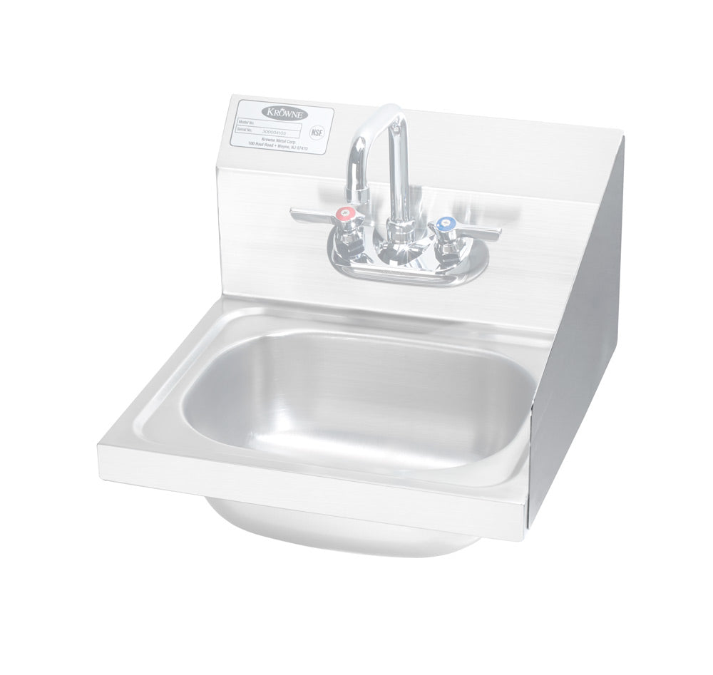 Krowne FG-R2 Krowne FG-R2. Factory Installed Side Splashes. 15" FTB, Right Side.