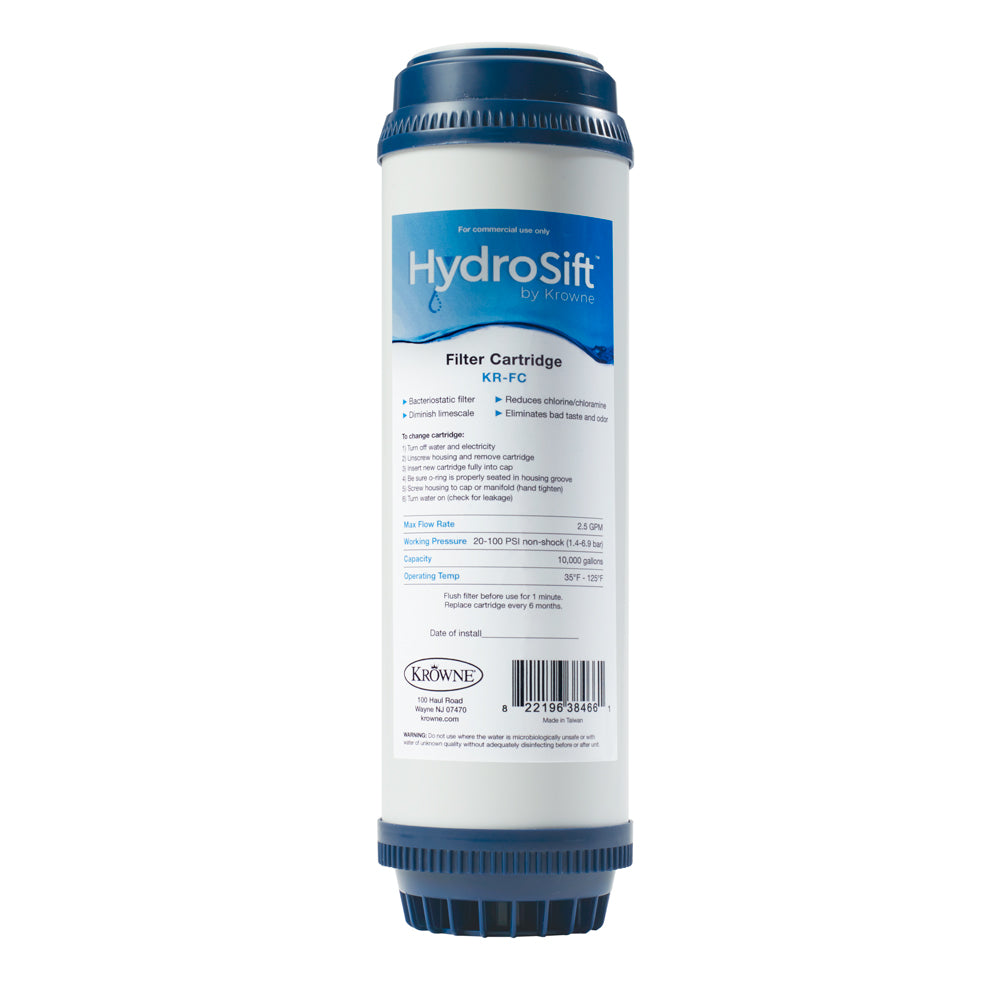 Krowne KR-FC. HydroSift Filter Cartridge for Water Filters.
