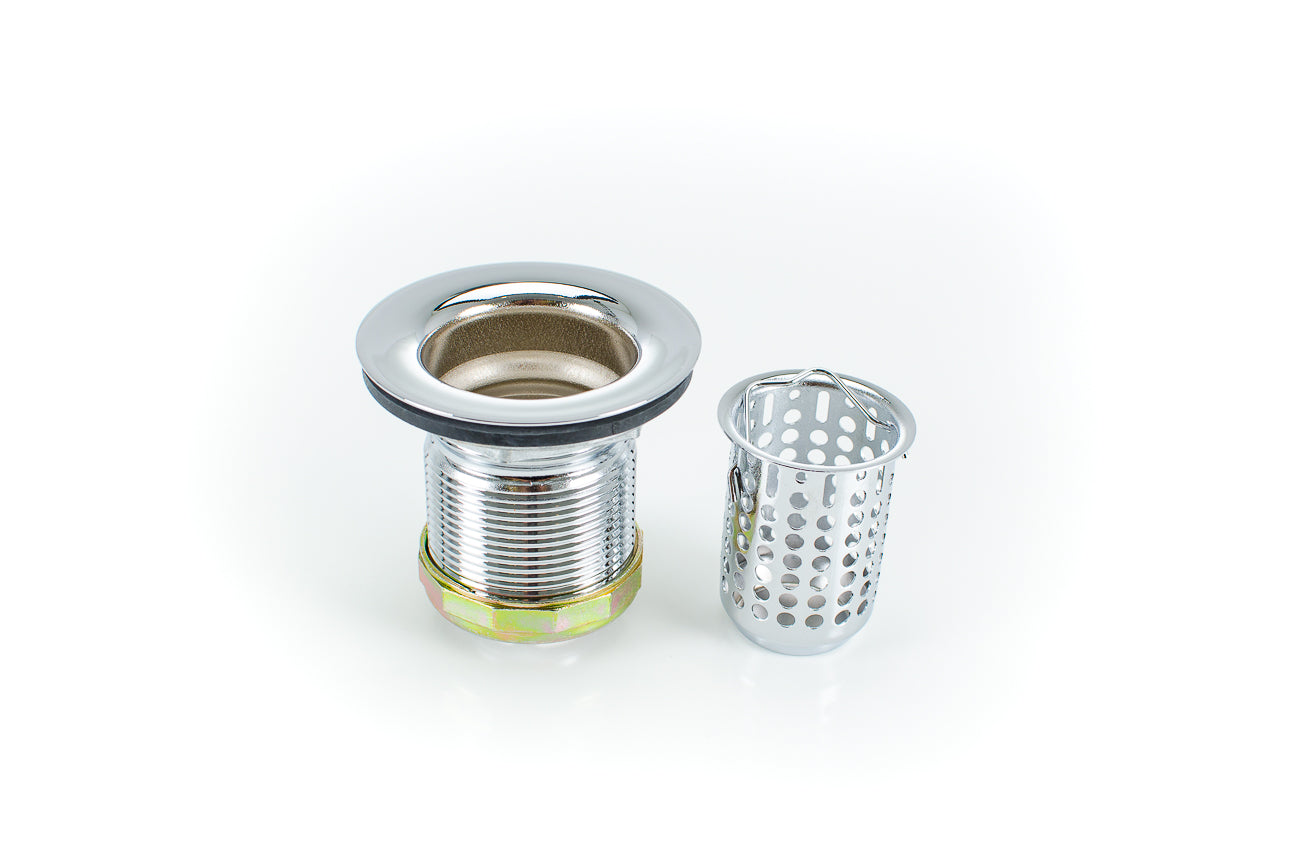 Pasco 1361 JR BASKET STRAINER W/ BRASS NUTS