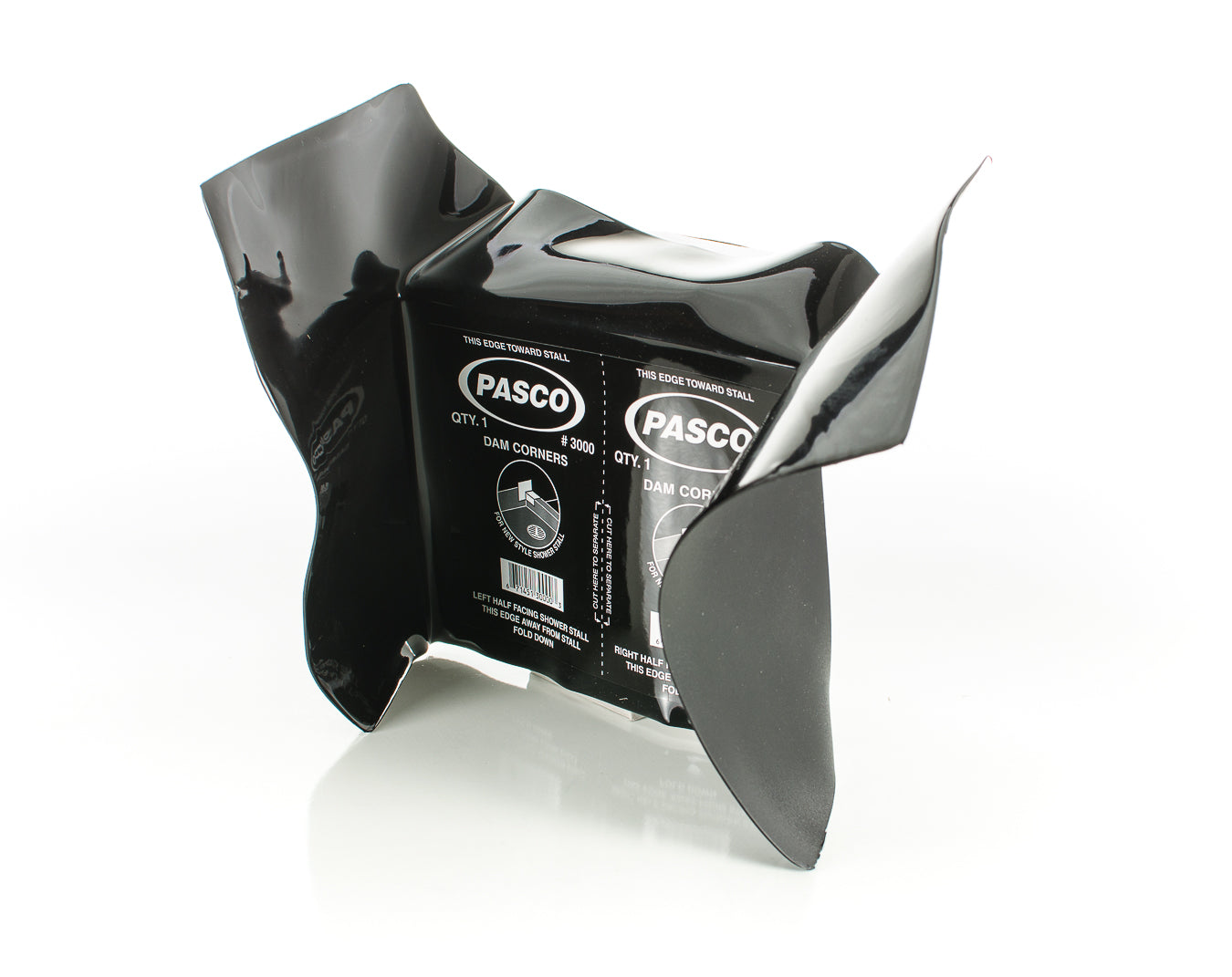 Pasco 3000 FLUSH DAM CORNER